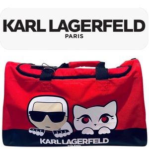 Karl Lagerfeld Paris Duffle Gym Bag/Weekend/Travel Bag*NWT